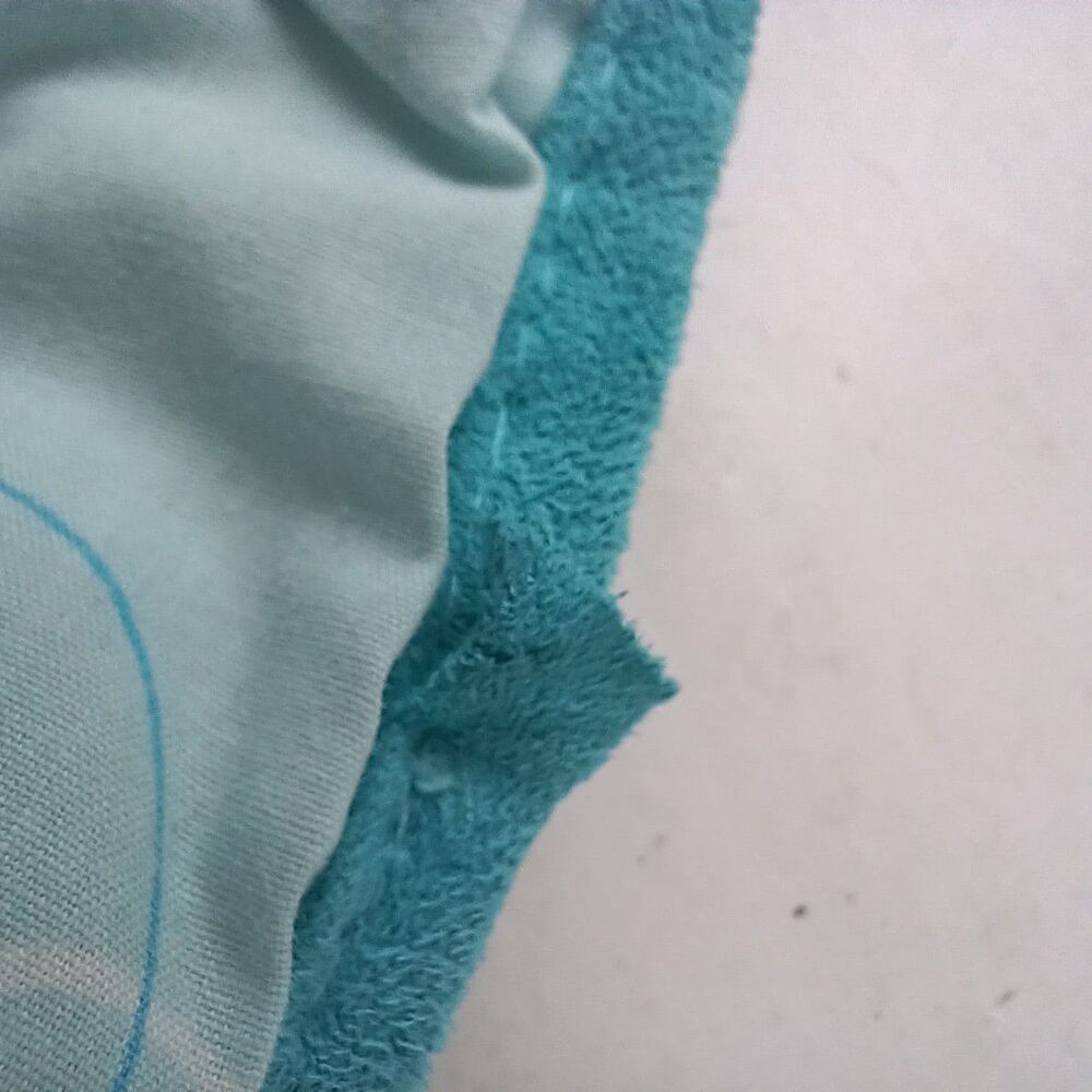 Disney Baby Finding Nemo Crib Blanket Squirt Ocean Theme Blue Quilt - Picture 8 of 8